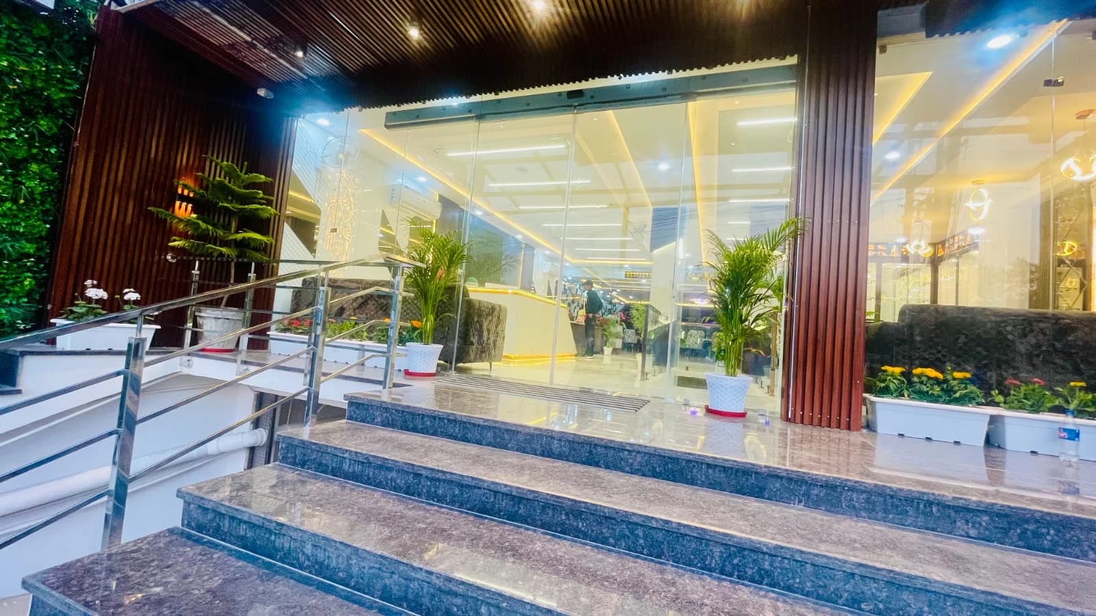 The Castle View Hotel exterior in Haridwar